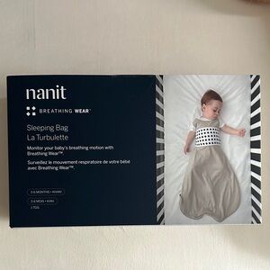 Nanit Breathing Wear Sleeping Bag - Khaki 3-6 months